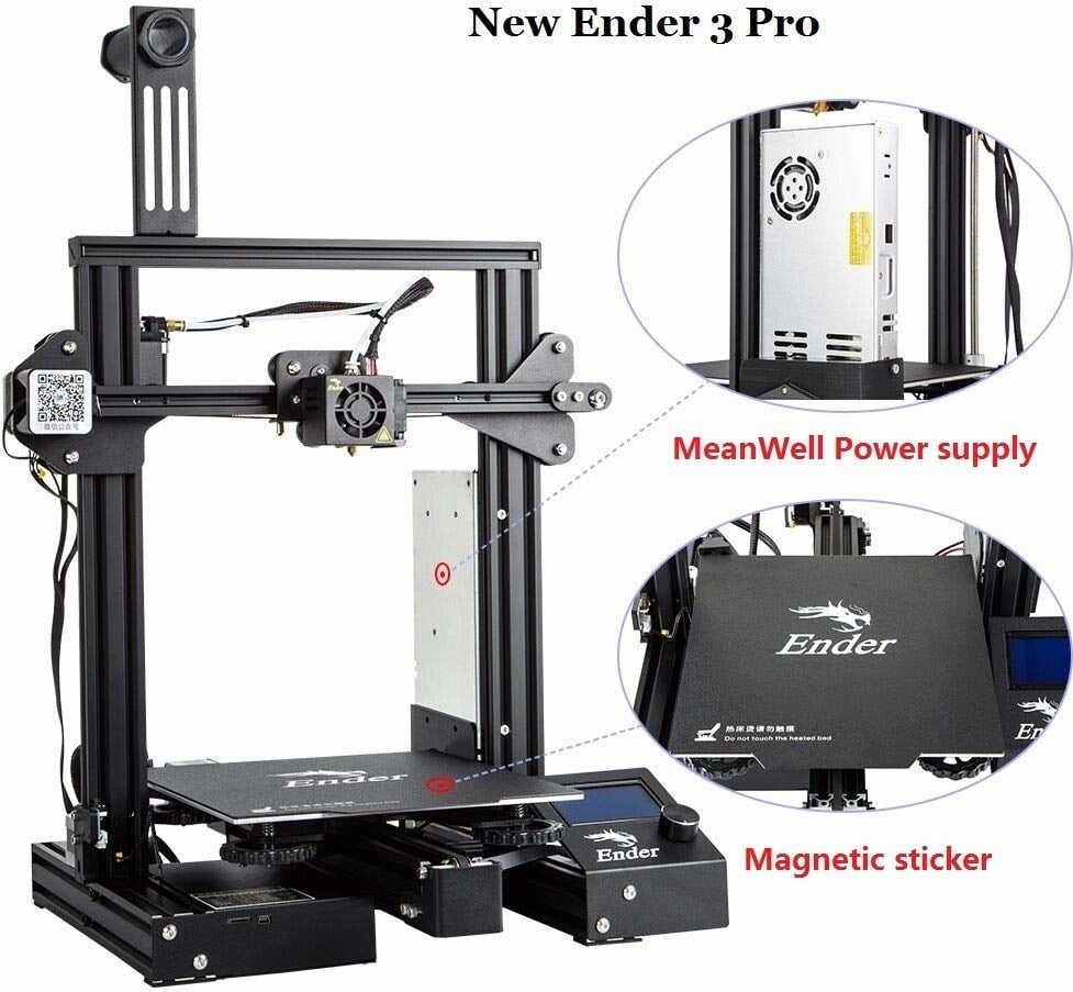 Ender 3 Pro with Laser - 2 in 1 3d Printer (Multiutility) Creality 3D