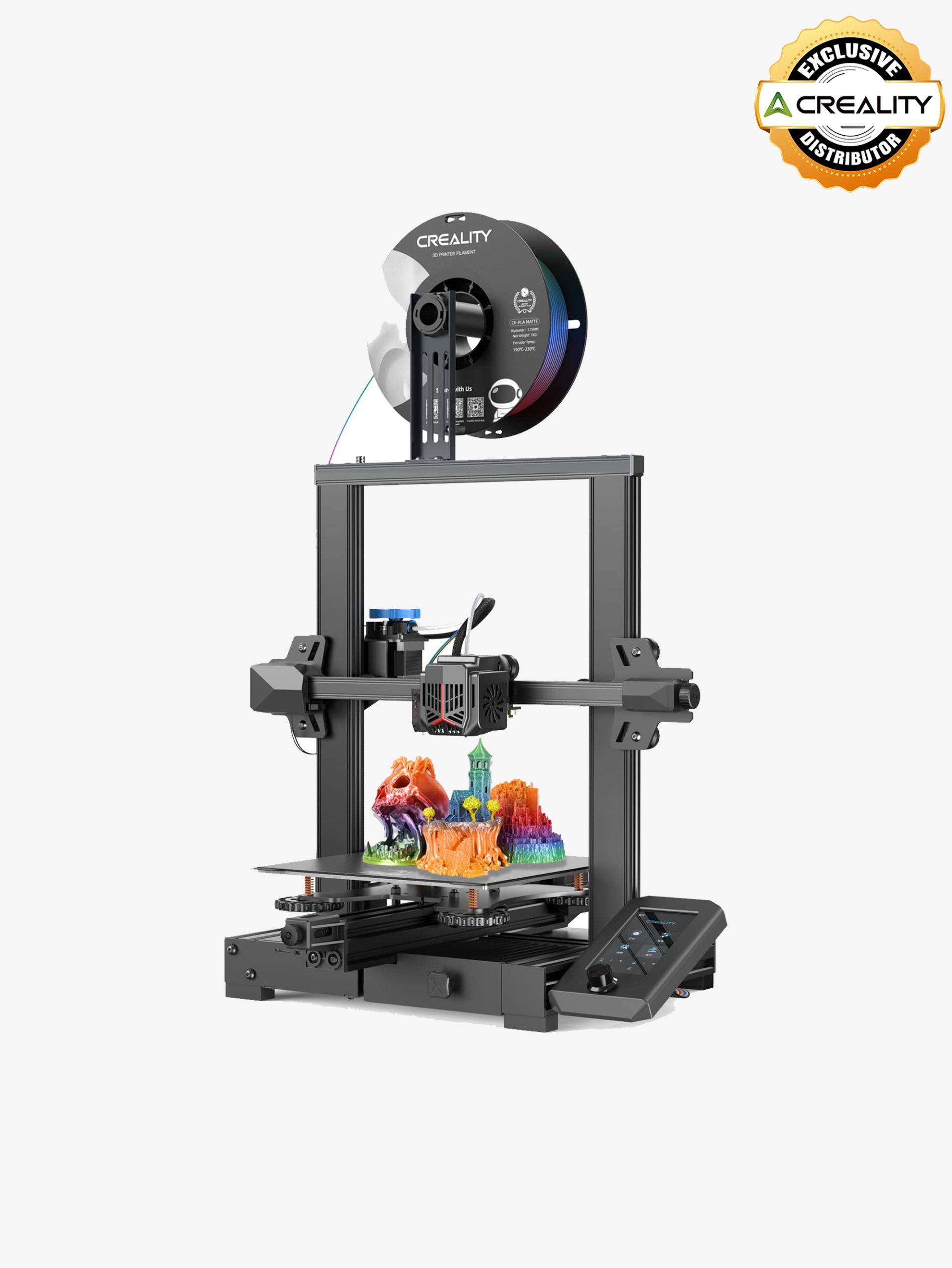 家電 ENDER3 V2 Creality Ender 3 V2 Neo 3D Printer, CR Touch Auto Leveling, Full