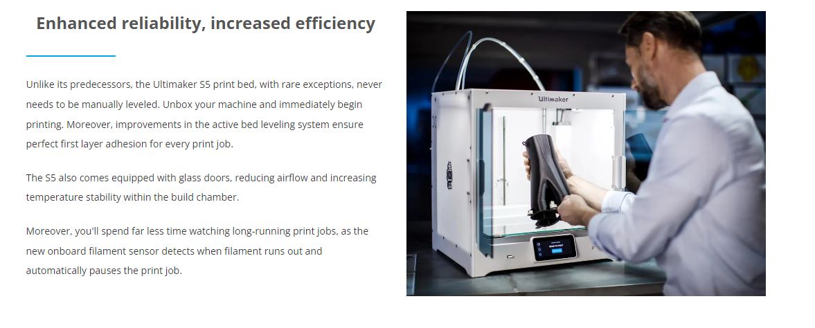 UltiMaker S5 - WOL 3D - 3D Printers 3D Printer