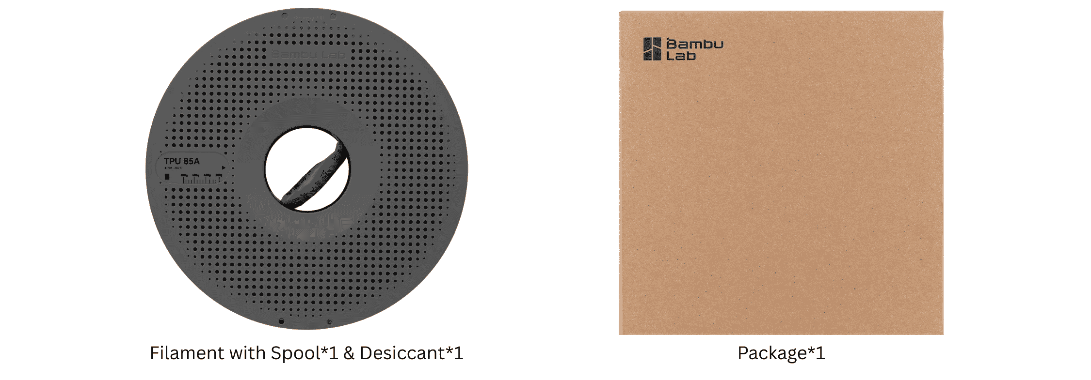 Bambu Lab TPU 85A Flexible, Durable 3D Printing Filaments - WOL 3D