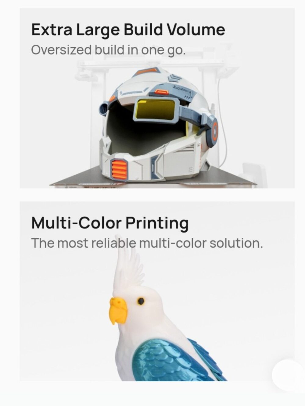Bambu Lab A2L Combo 3D Printer - Image 3